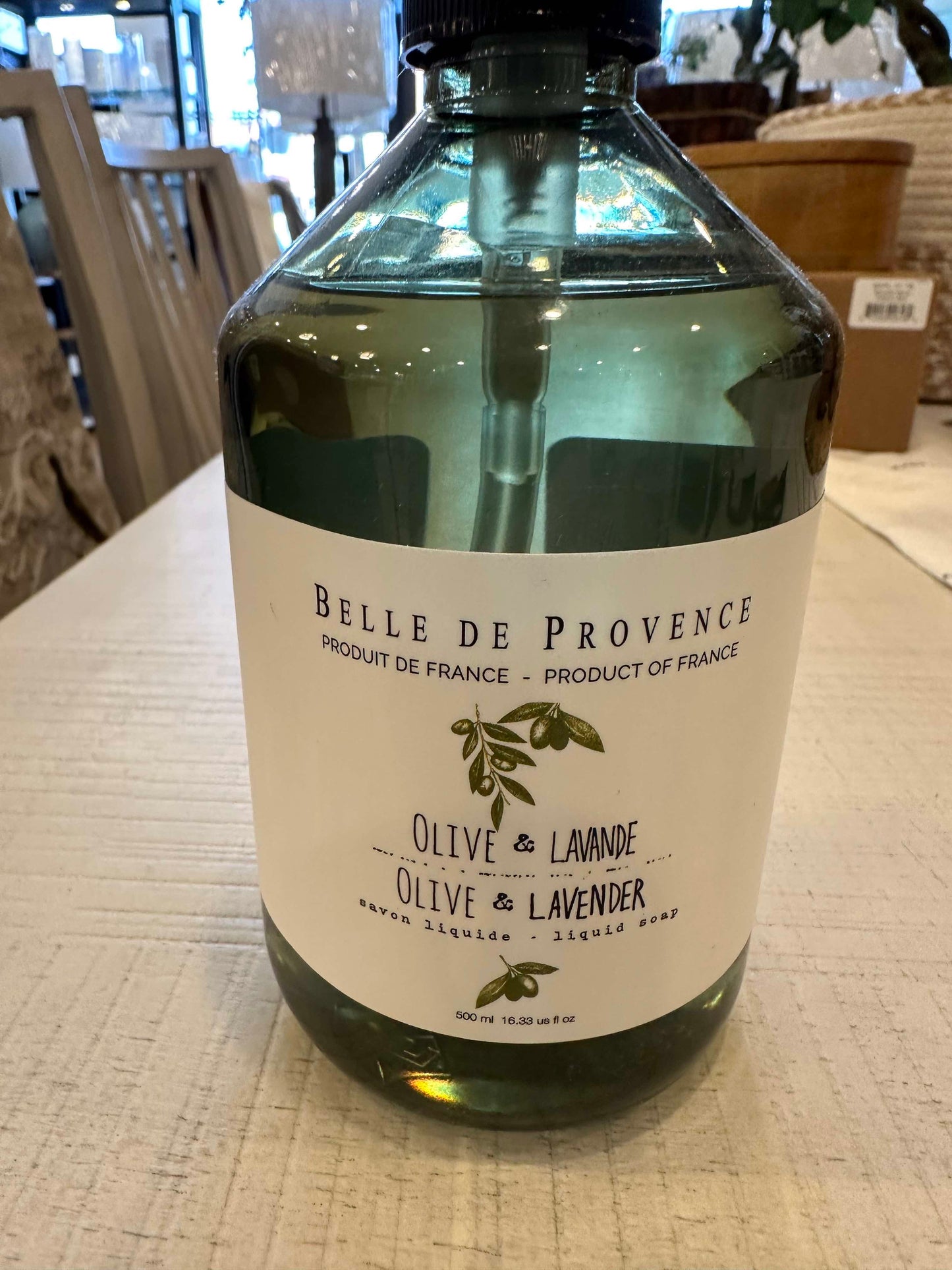 Belle De Provence - Olive & Lavender -Liquid Soap