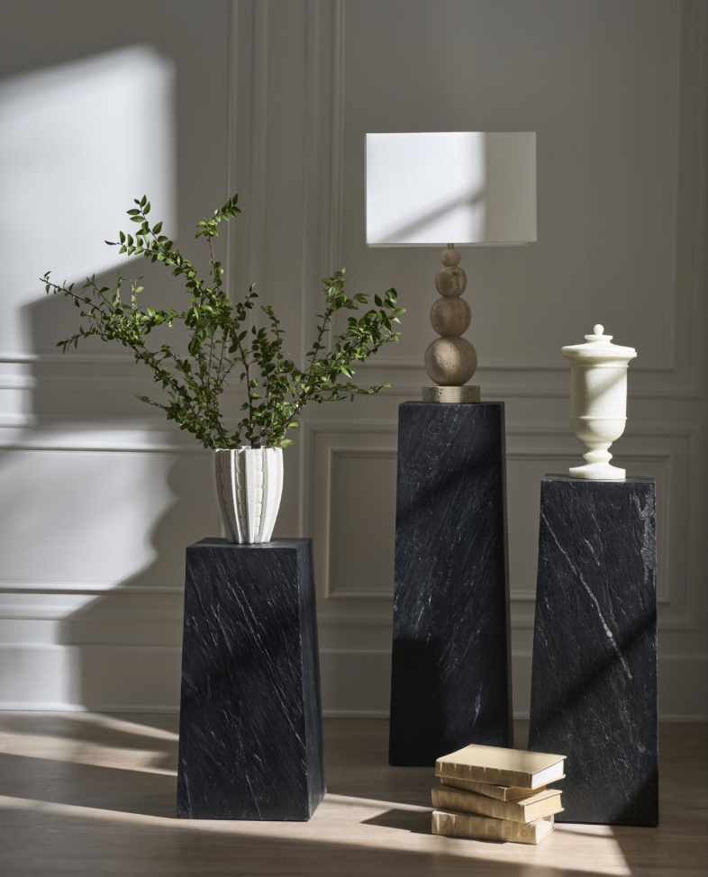 Modern Slate Spot Table LRG