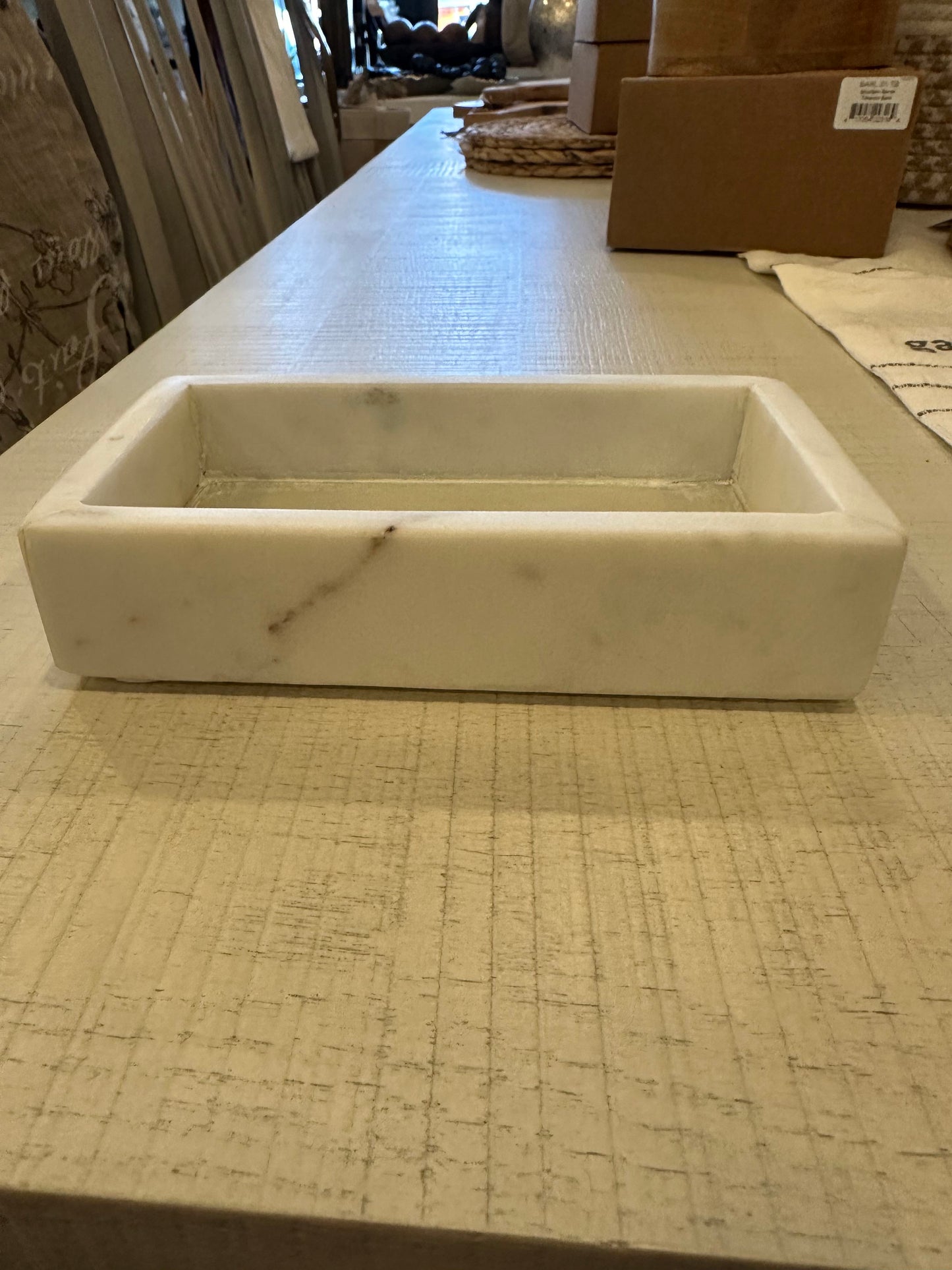 Tray Marble - Soap/Lotion