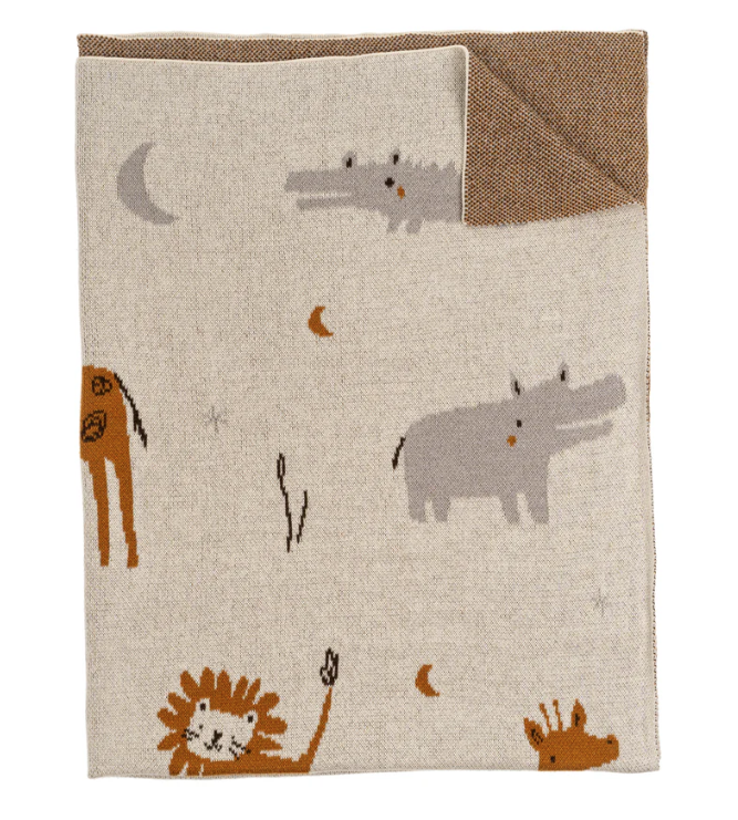 Safari Sunshine Baby Blanket
