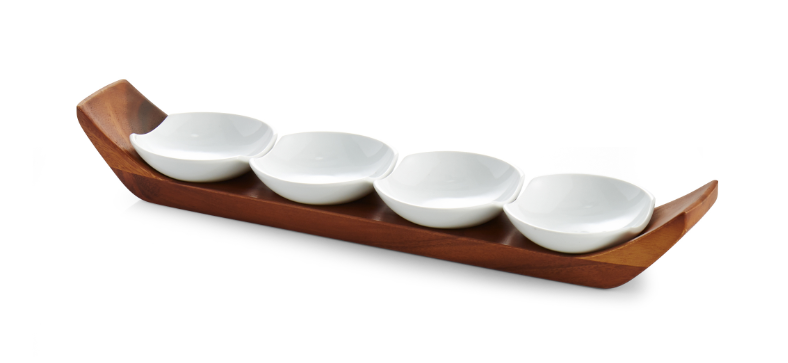 Nambe - Quatro Snack & Serve