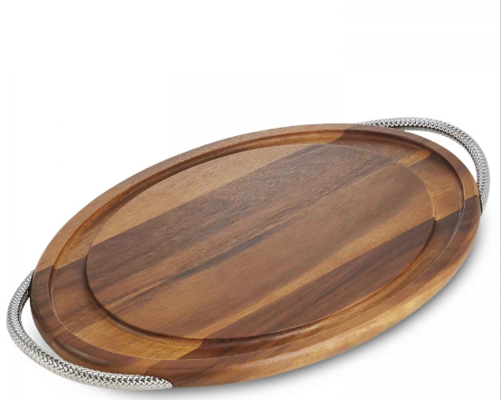 Nambe - Braid - Carving Board 24"