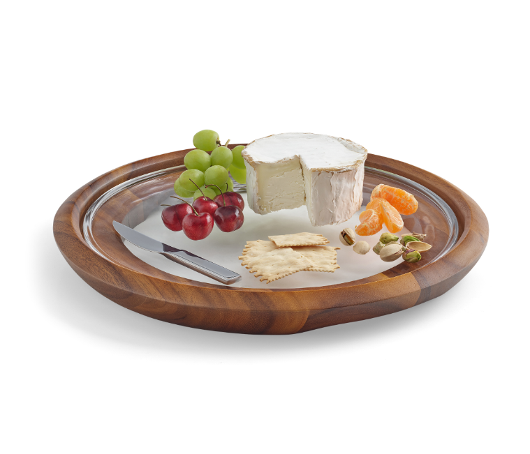 Nambe - Cooper Cheese/Cake Tray