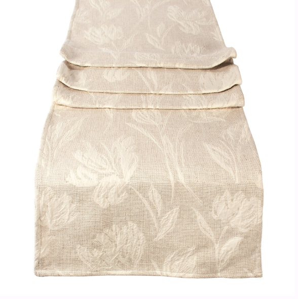 Greige Floral - Runner