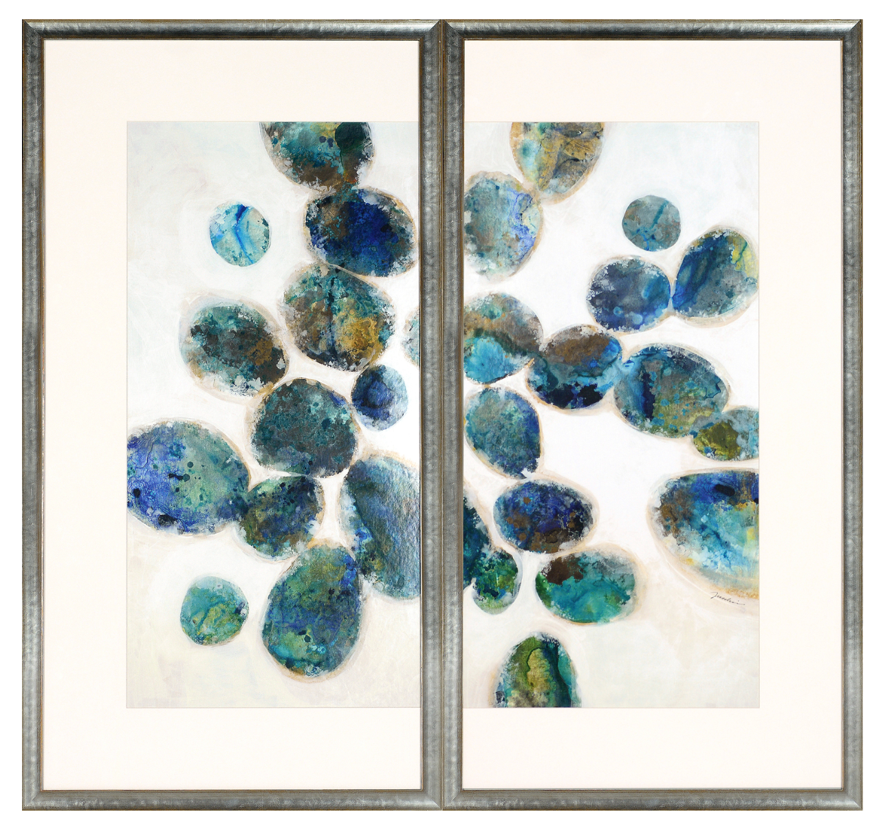 In A Blue Mood Diptych