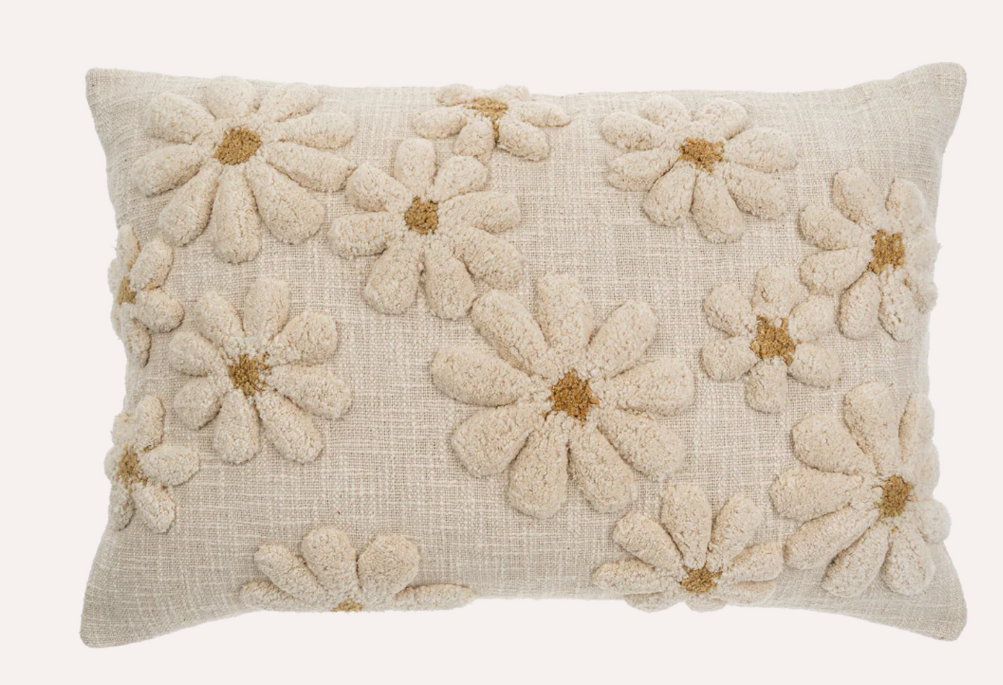 16 x 24 Tufted Disy Pillow