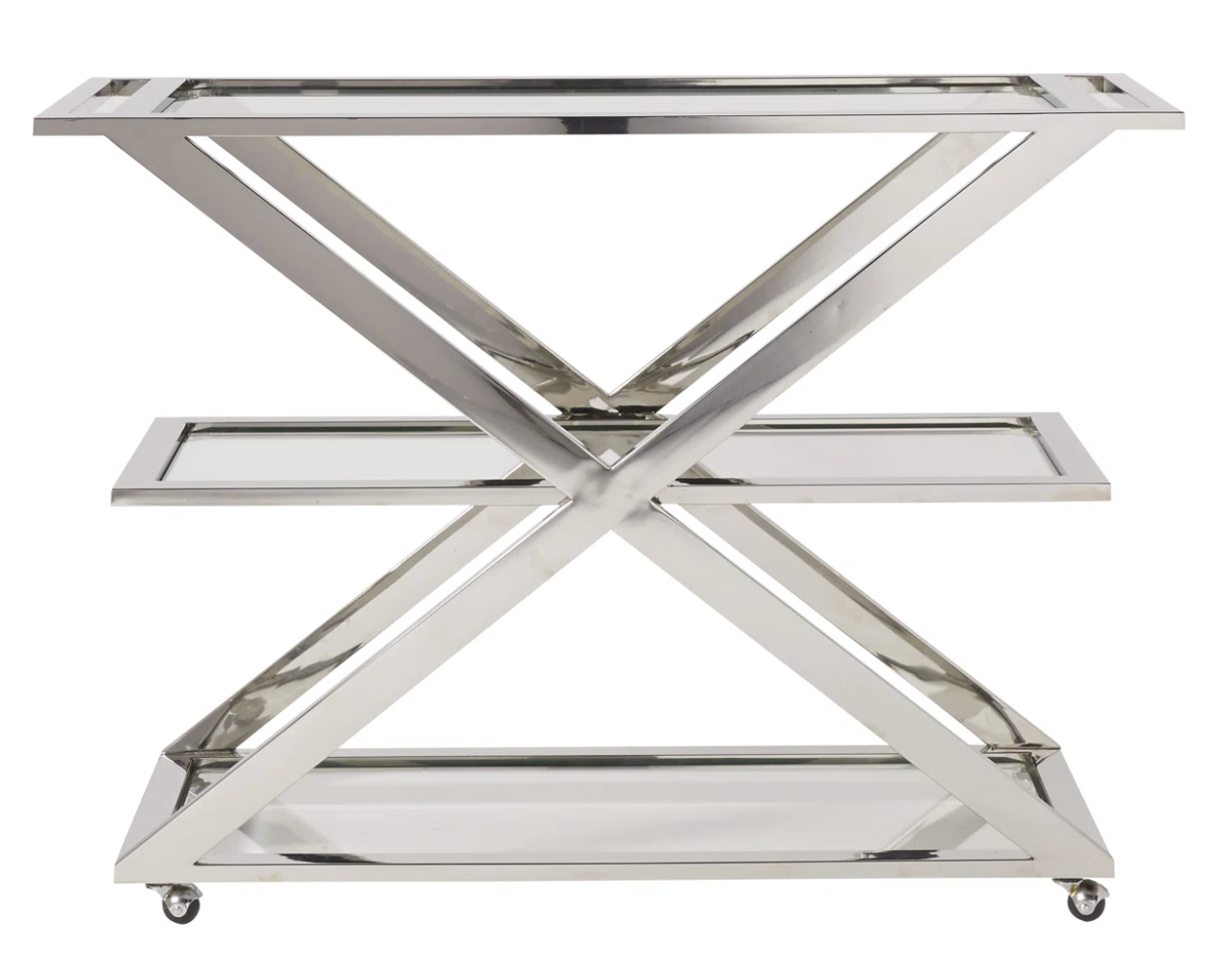 Modern Draper Bar Cart
